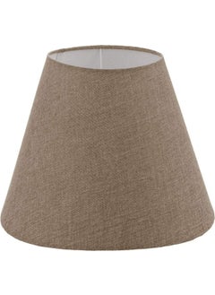 Moda35. Beige Floor Lamp Head Diameter 35 cm Conical Fabric LB813 