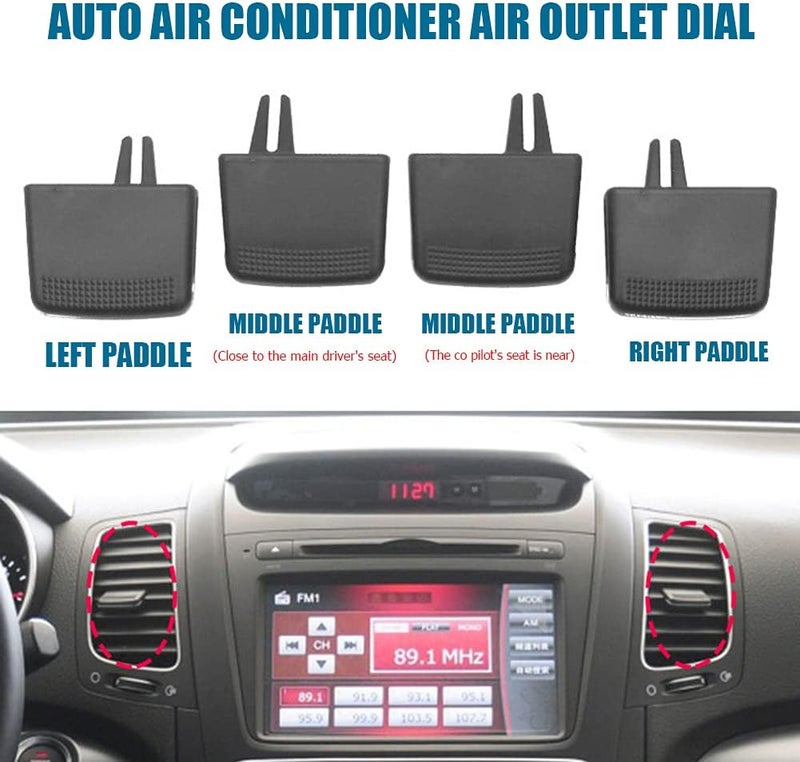 Wivplex AC Vent Outlet Tab Clip Repair Kit for Kia Sorento - Image 3