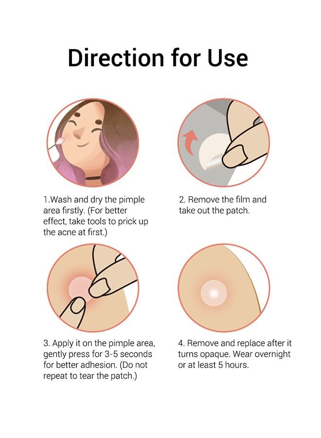 Breylee 22 Piece Invisible Acne Treatment Pimple Patch Set Clear Night Use - Image 5