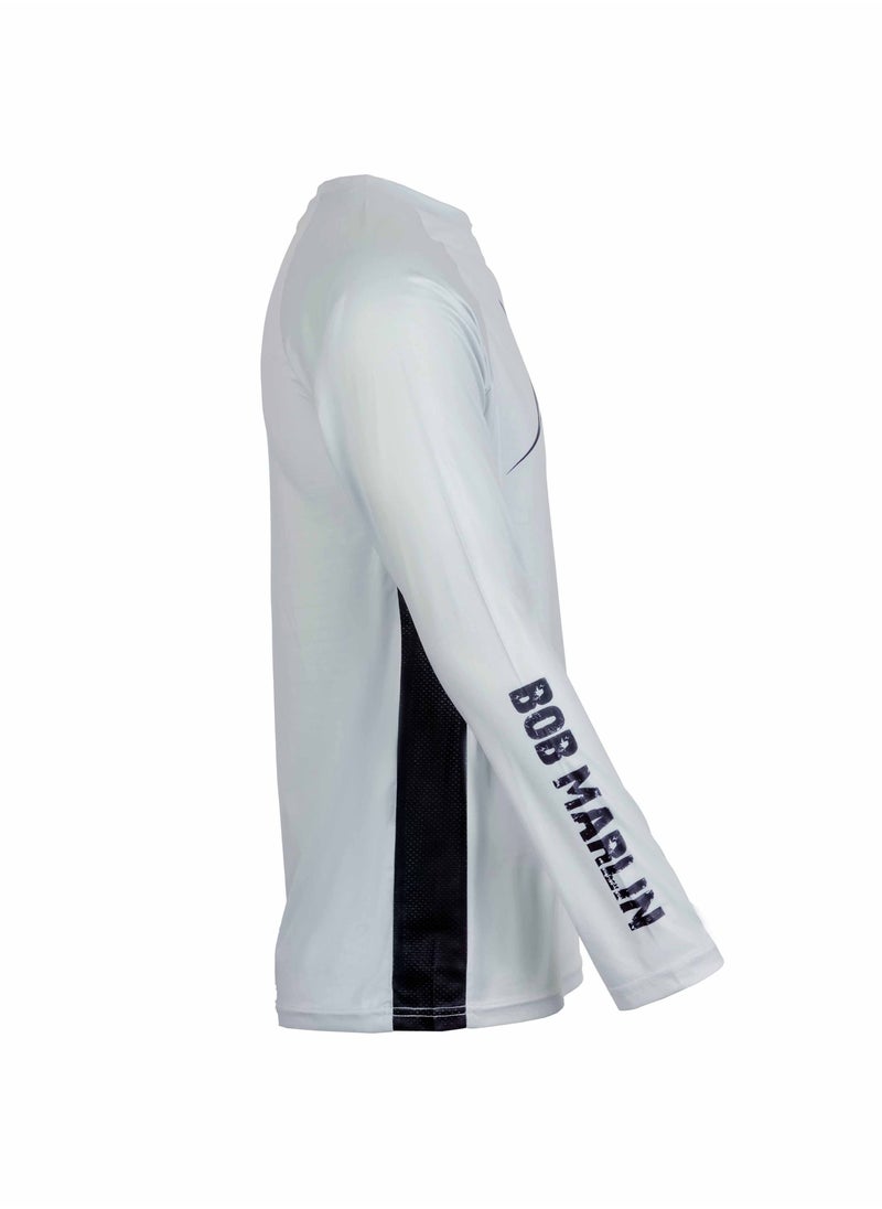 BOB MARLIN - Marlin Performance Shirt Bm Grey-Xl - Image 1