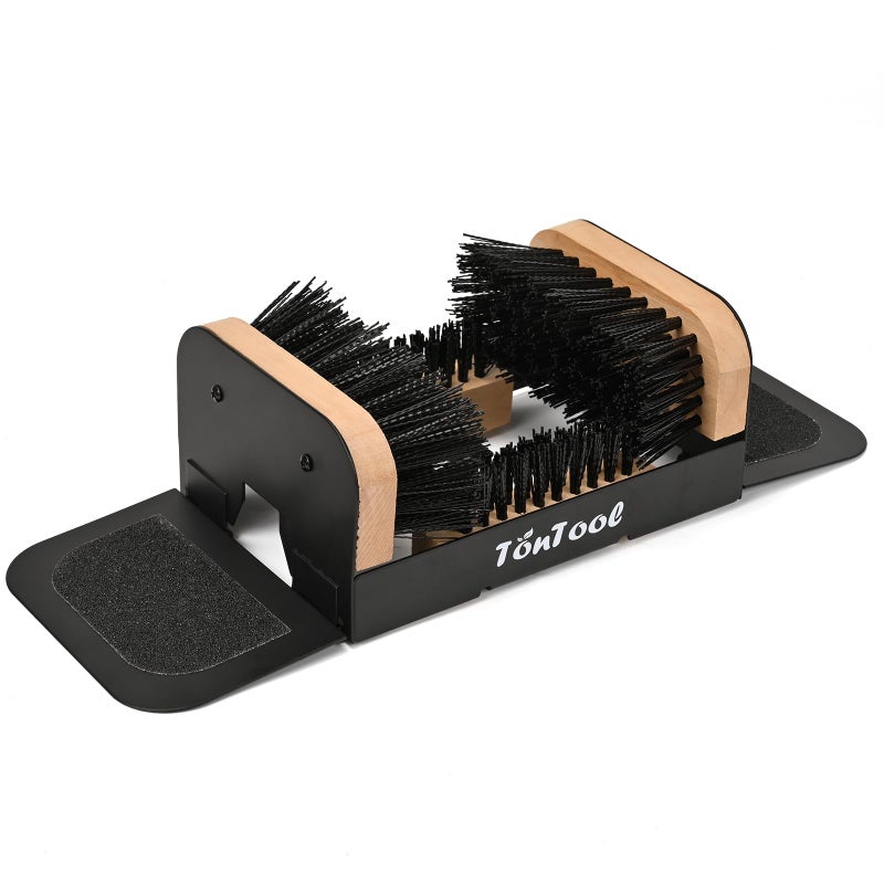 TonTool Boot Brush Scraper Outdoor - Boot Cleaner Brush Outdoor Heavy Duty - Heavy Duty Boot Scrubber - Image 1
