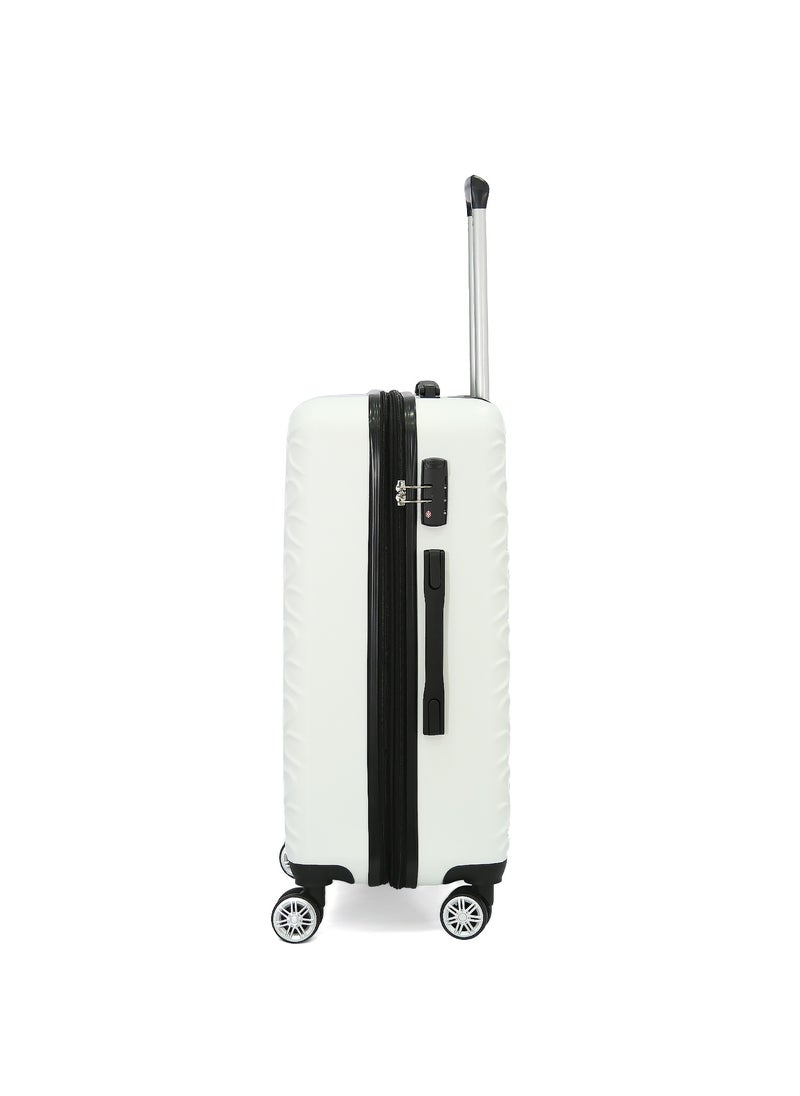 Fancl - Fancl Hardshell Luggage Trolley 4 pcs Set,Beige - Image 1