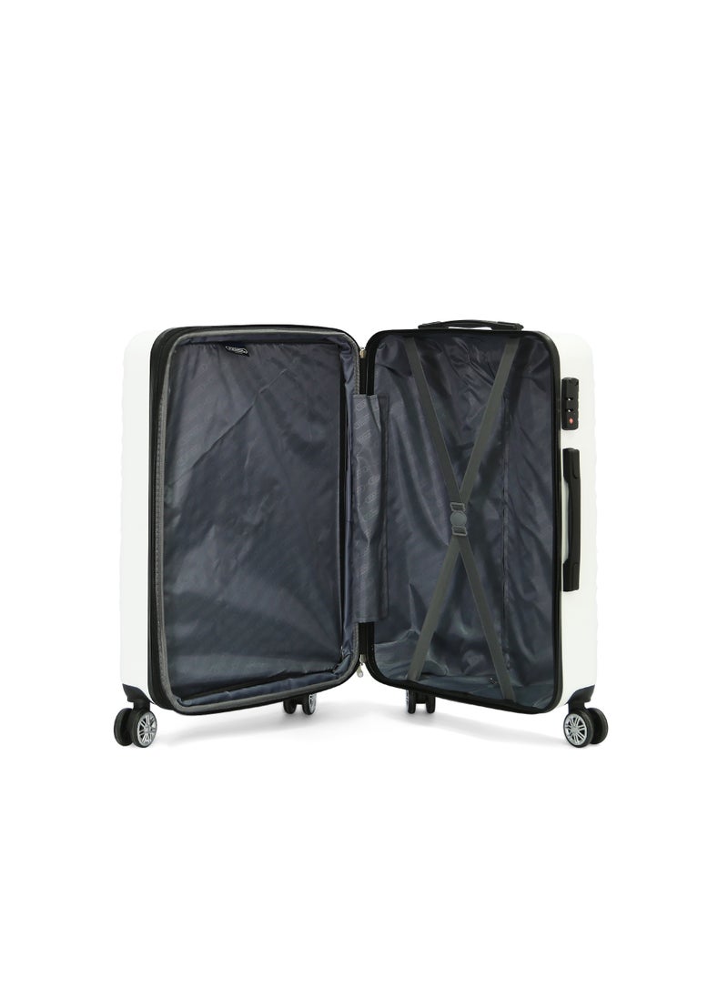 Fancl - Fancl Hardshell Luggage Trolley 4 pcs Set,Beige - Image 1