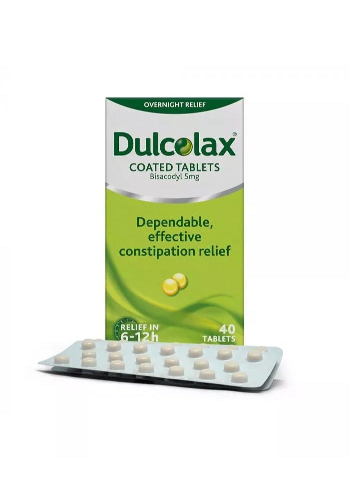 DULCOLAX أقراص مقاومة للمعدة 5 ملغ 40 حبة - Image 1