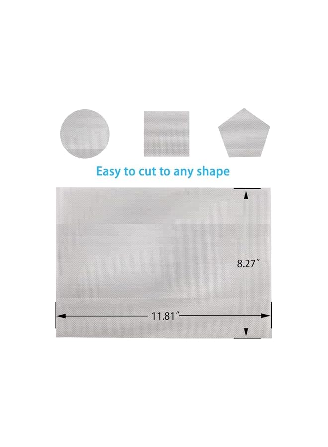 The Bros 4 Pack - 304 Stainless Steel Woven Wire Mesh Screen, Air Vent Mesh, 11.8“ X 8.27“（300 x 210mm) 1mm Hole 20 Mesh, Project, Easy to Cut and Resistant to Rust - Image 2