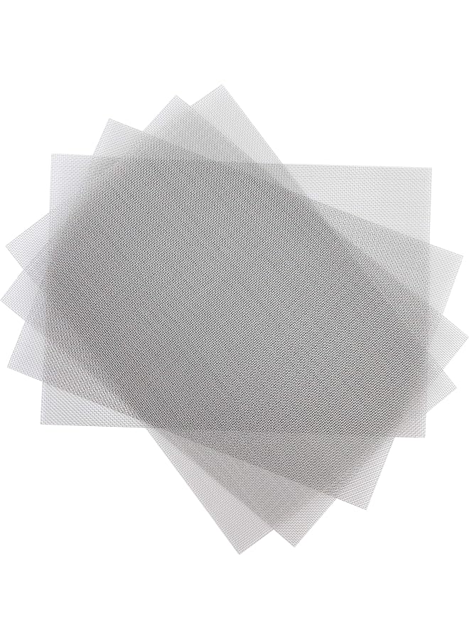 The Bros 4 Pack - 304 Stainless Steel Woven Wire Mesh Screen, Air Vent Mesh, 11.8“ X 8.27“（300 x 210mm) 1mm Hole 20 Mesh, Project, Easy to Cut and Resistant to Rust - Image 1