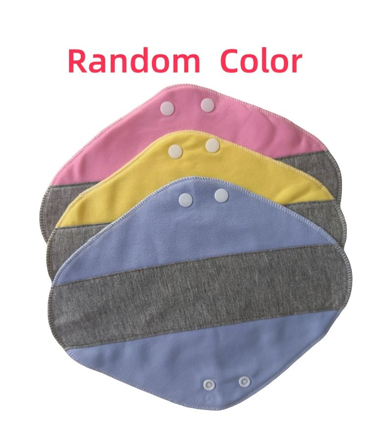 18pcs Large Reusable Washable Pads 10.63 X 8.27inch Thin Soft Non Leakage Women Elderly Night Daily Use Random Color - Image 2