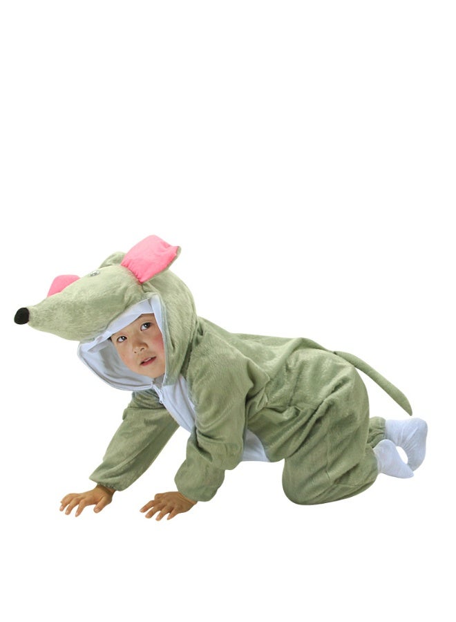 NIBEMINENT Children's animal costumes: tigers, frogs, rabbits, small animals, school programs, performances, and costumes - Image 1