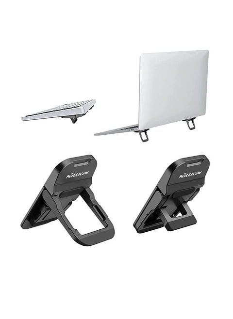 Keyboard Riser and Laptop Stand Adjustable Angles Computer for Desk Feet MacBook Pro/Air Galaxy Book Pro Surface 10-17 Inches