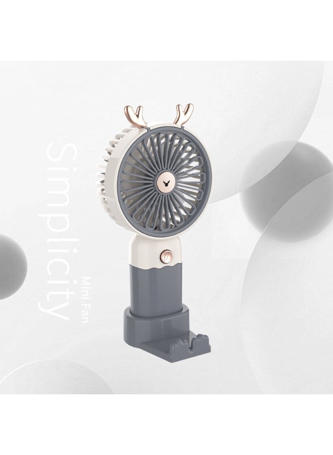 Nariele New USB Charging Portable Desktop Silent Handheld Fan