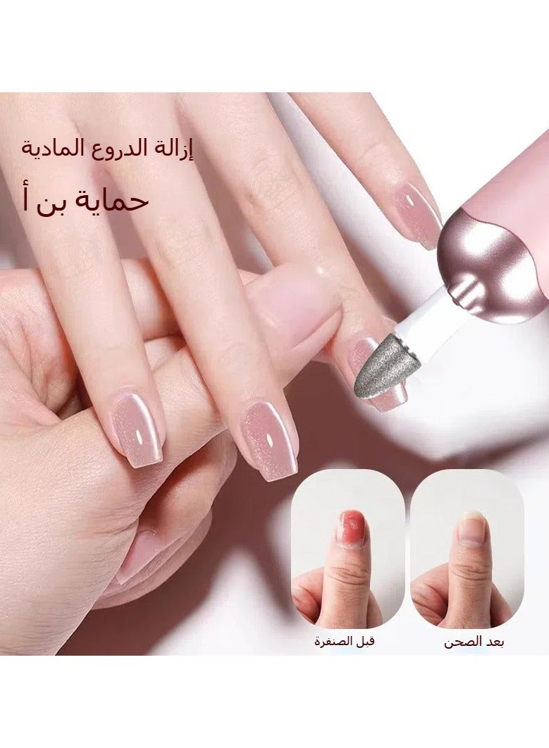 general Nail Art Grinder Electric Nail Grinder Professional Unloading Nail Art is not Hot Household Nail Grinder - Image 2