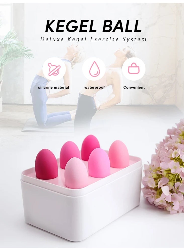 rayihni Kegel Pelvic Floor Exercise Weights Set Medical Grade Silicone for Bladder Control and Postpartum Recovery - Image 3