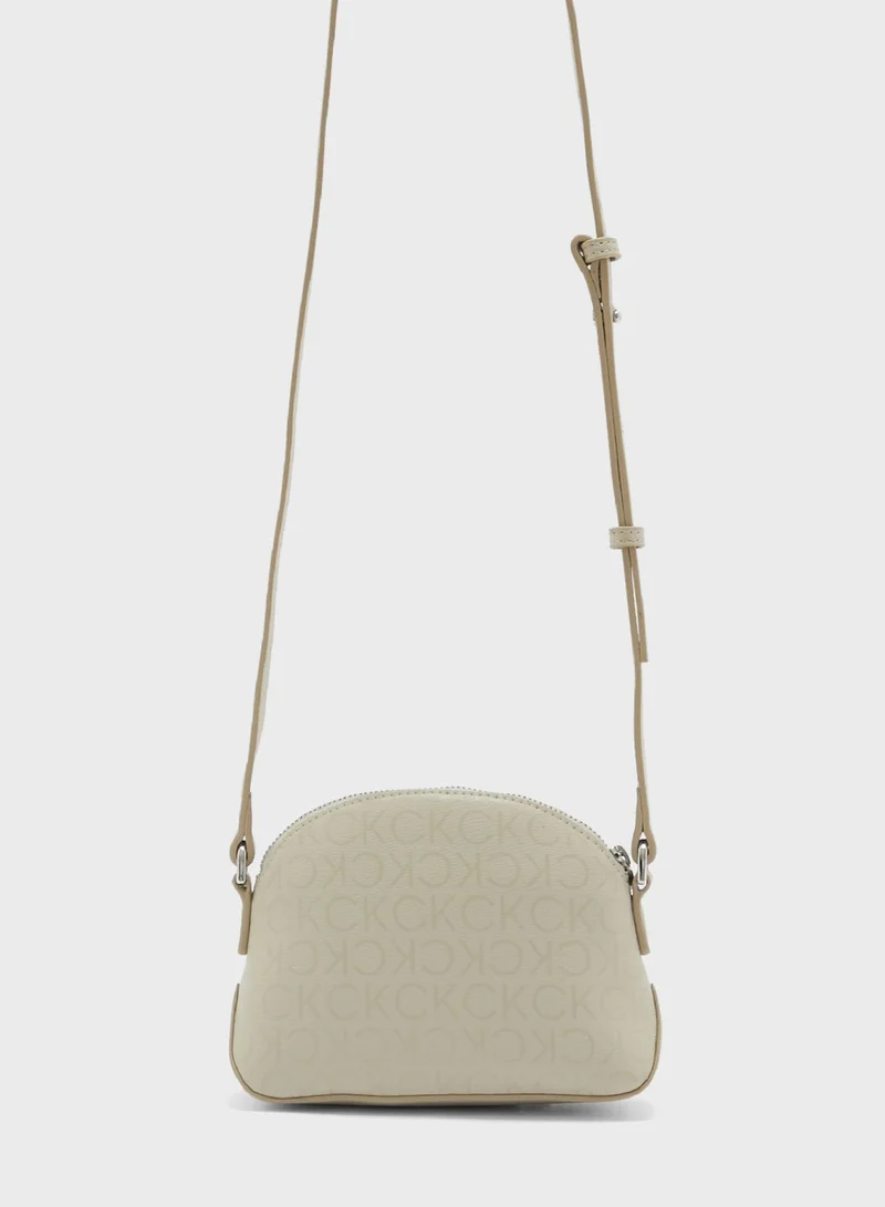 CALVIN KLEIN Monogram Detailed Small Crossbody