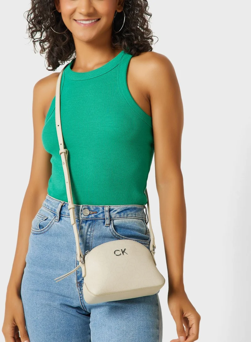 CALVIN KLEIN Monogram Detailed Small Crossbody
