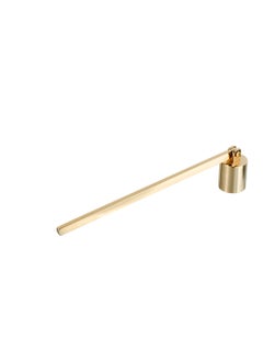 Excefore Candle Snuffer Stainless Steel Extinguisher Candlesnuffers for Putting out Extinguish Candle Wicks Flame Candle Accessory Golden  - Image 1