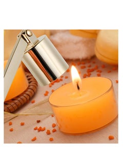Excefore Candle Snuffer Stainless Steel Extinguisher Candlesnuffers for Putting out Extinguish Candle Wicks Flame Candle Accessory Golden  - Image 2