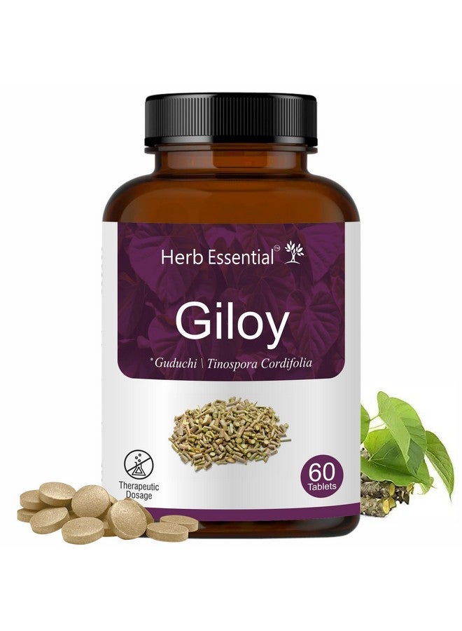 Herb Essential قرص هيرب إسينشال جيلوي 500 ملغ 60 حبة | معزز المناعة - Image 1