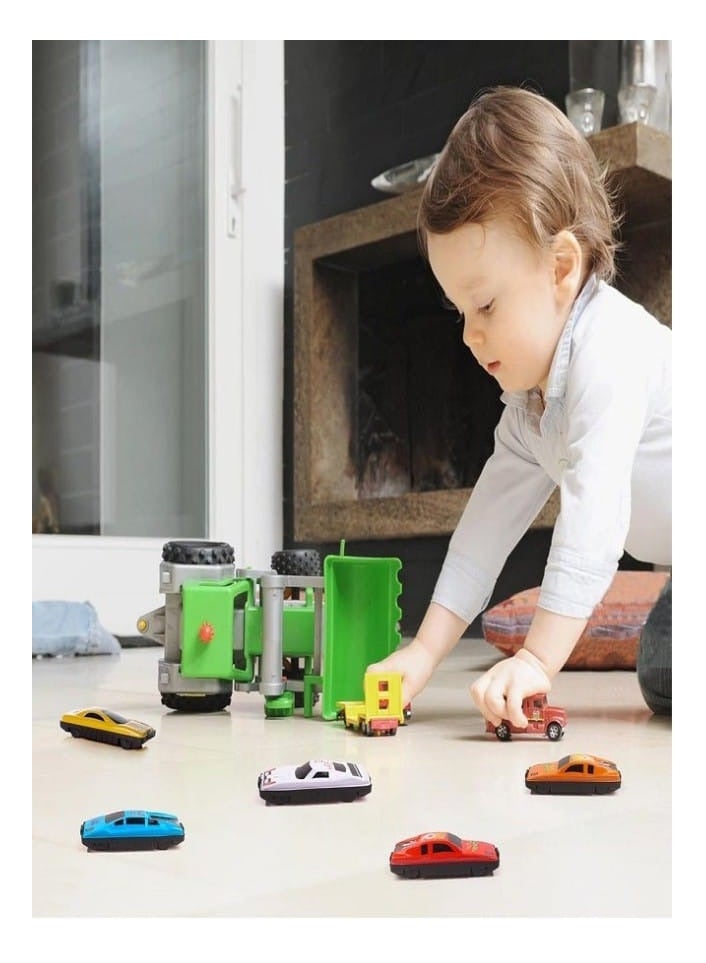 24-Piece Kids Diecast Metal and Plastic Toy Car Play Set - Image 4