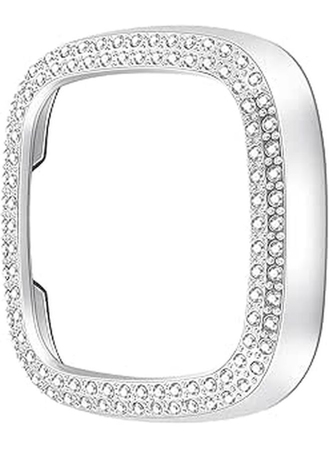 Rhinestone Case with Screen Protector for Sense Lightweight Bumper Cover Water Resistant Blue - Image 1