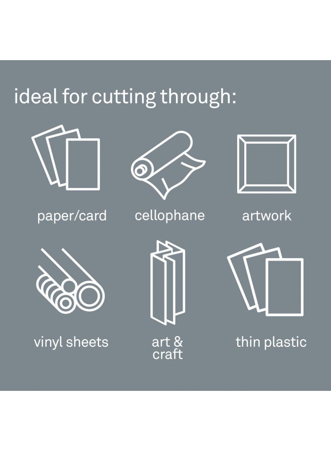 Slice 10416 New Precision Cutter 10416, Craft Cutter, Micro-Ceramic Blade Lasts up to 11x Longer Than Metal, Hobby Knife With Precision Blade, Replaceable Blade - Image 5