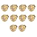uxcell uxcell Brass Misting Nozzle - 10/24 UNC 0.1mm Orifice Dia Replacement Heads for Outdoor Cooling System - 10 Pcs  - Image 2