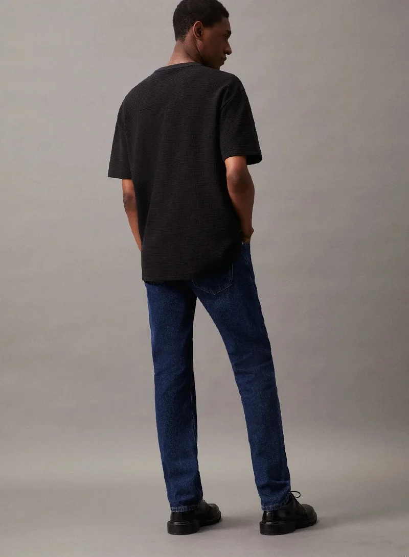 Calvin Klein Jeans Relaxed Waffle Monogram T-shirt