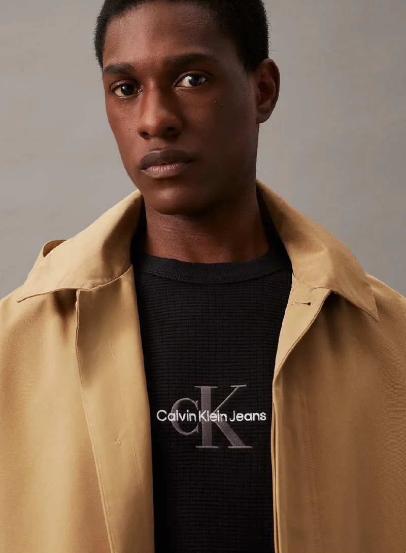 Calvin Klein Jeans Relaxed Waffle Monogram T-shirt