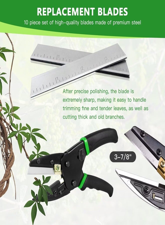 GRABOTE 10Pcs 3-7/8" Replacement Blades For Craftsman Handi-cut 37301, 37201, 37251 - Image 5