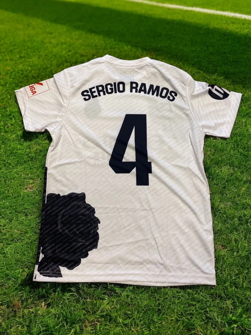 North Stand Nostalgic Real Madrid Sergio Ramos Jersey