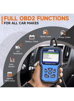 Ancel ANCEL BM500 Battery Registration Tool Fits for BMW Mini - All Systems OBD2 Scanner with Engine, ABS, SRS, ESP, SAS System Diagnosis, Car Code Reader for CBS, EPB, ETC, BMS, PCM, Oil Reset  - Image 5