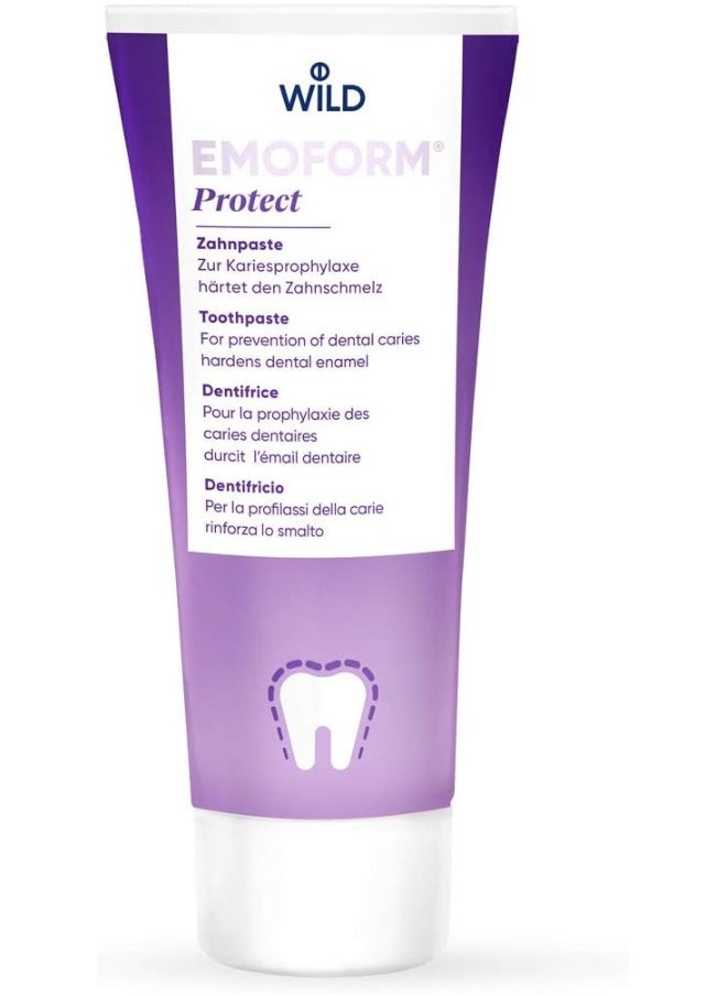 EMOFORM - Emoform Protect Toothpaste, Anti-Caries Protection with Special Formula (NSX) - Image 1