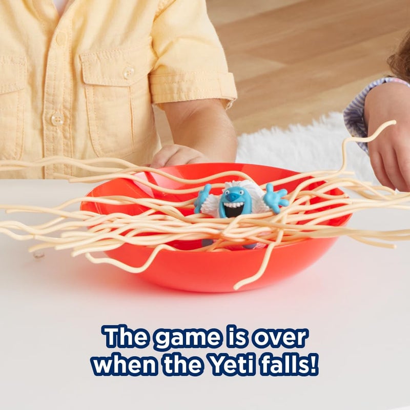PlayMonster Yeti in My Spaghetti Board Game â€“ Kids Games, Family Game, Multi-Player, Board Games for Family Night, Preschool Toys, Hand-Eye-Coordination Game, Donâ€™t Drop Yeti, Ages 4+ - Image 4