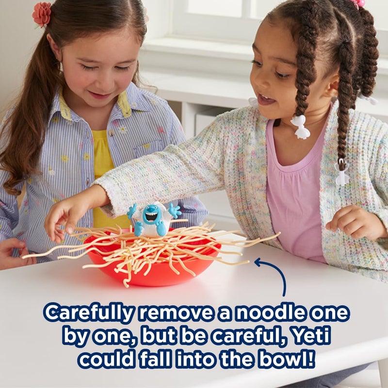PlayMonster Yeti in My Spaghetti Board Game â€“ Kids Games, Family Game, Multi-Player, Board Games for Family Night, Preschool Toys, Hand-Eye-Coordination Game, Donâ€™t Drop Yeti, Ages 4+ - Image 2
