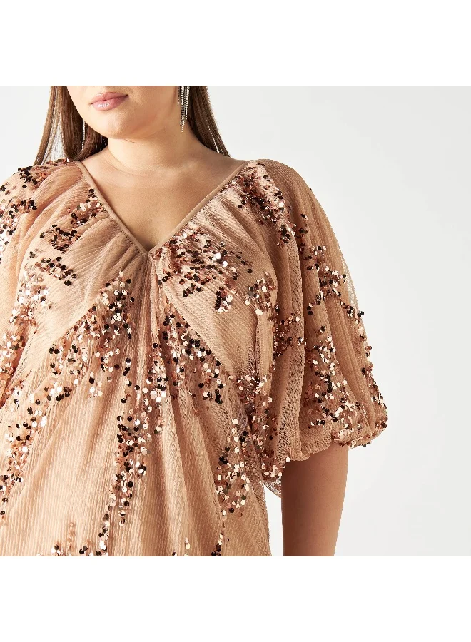 2Xtremz Sequin Detail Dress