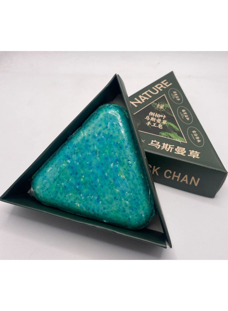 طبيعة صابون مضاد لتساقط الشعر بالأعشاب الطبيعية للعناية بفروة الرأس وتقوية جذور الشعر - Image 2