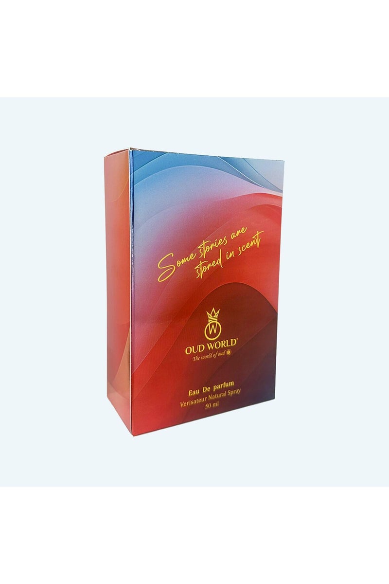 OUD WORLD Vibe Collection Titanium Rush Eau de Parfum 50ml | Fruity Floral Woody Perfume | Arabian Oud Inspired - Image 3