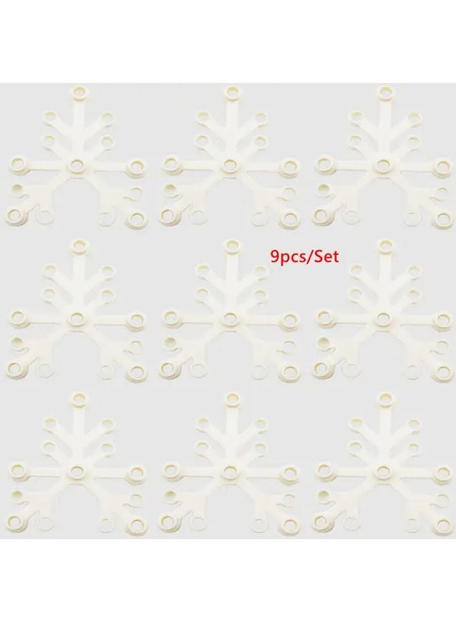 White Bough DIY Mini Building Blocks Set Garden Scene Forest Leaves Plant Toy Gift - Image 1