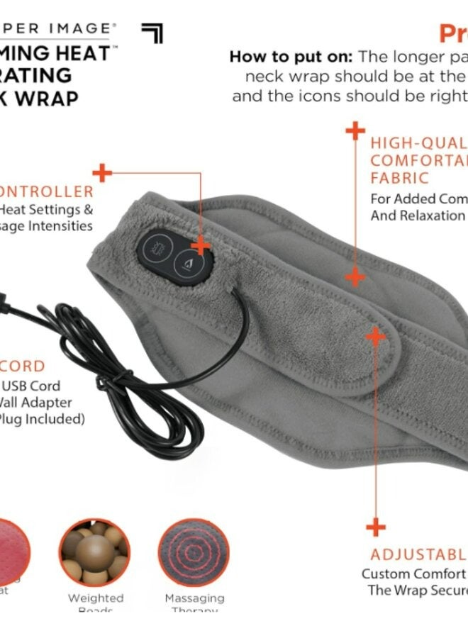 Calming Comfort Heat Neck Wrap by Sharper - Image 3