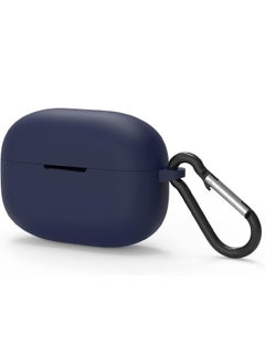 Huawei FreeBuds Pro 3 Case, Soft Silicone Case Cover with Keychain for Men Women, Shockproof Soft Protective Case for HUAWEI FreeBuds Pro 3 (Dark Blue)