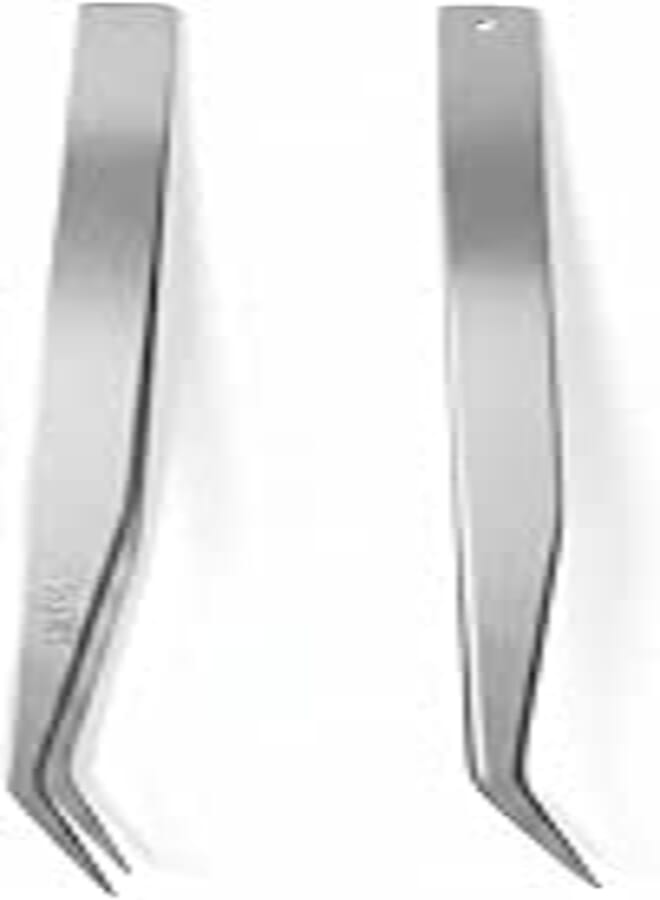 High Precision Tweezers Stainless Steel Straight Curved Tweezers Used for Mobile Phone Repair Smart Watch Repair Damaged Devices