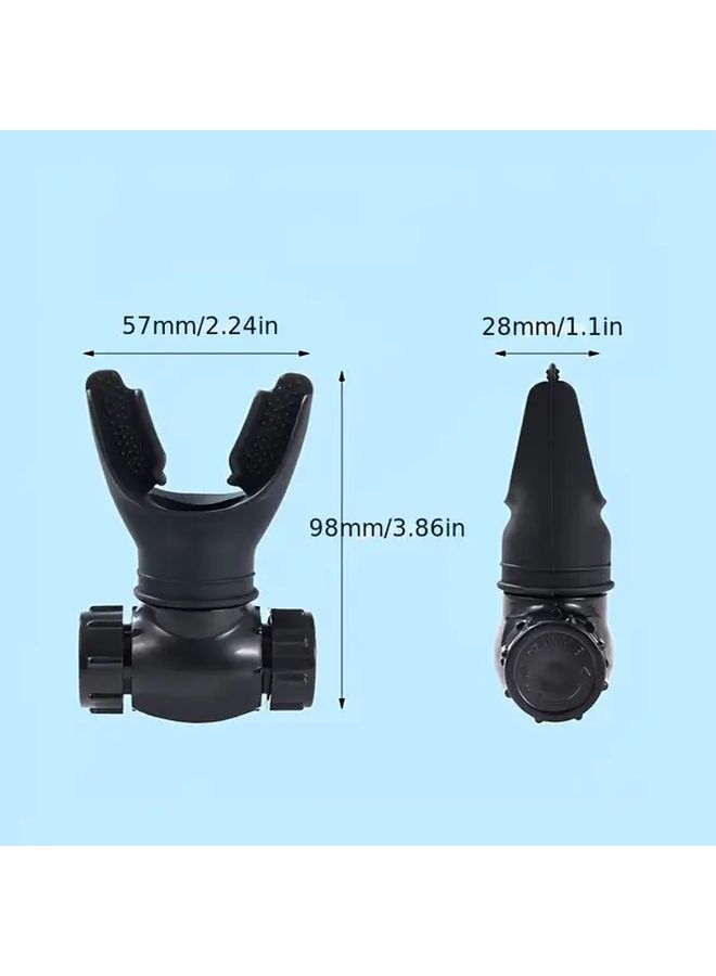 Black 2 In 1 Respiratory Trainer With Adjustable Resistance Includes Mouthpiece For Daily Exercise Singers Seniors Teens To Enhance Lung Capacity And Pulmonary Function Comes With Neck Strap Storage Case Lung Spirometer Training Mask Breathing Exercise Device - Image 4