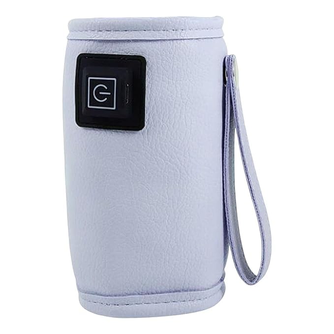 SHOPECOM Milk Warm Heat Bag with 3 Levels Temperature Control, USB Baby Bottle Warmer for Baby Milk, Water Warming Bag On The Bottle Warmer at Home, Travel (1) - Image 1