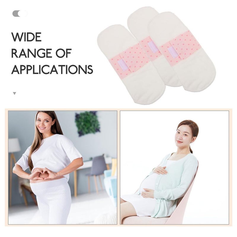 Reusable Cotton Cloth Pads 4 Pcs Washable Breathable Period Liners - Image 4