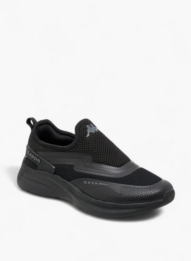 Kappa BLACK Pull Tab Detail Slip-On School Sports Shoes for Women | Best Price UAE