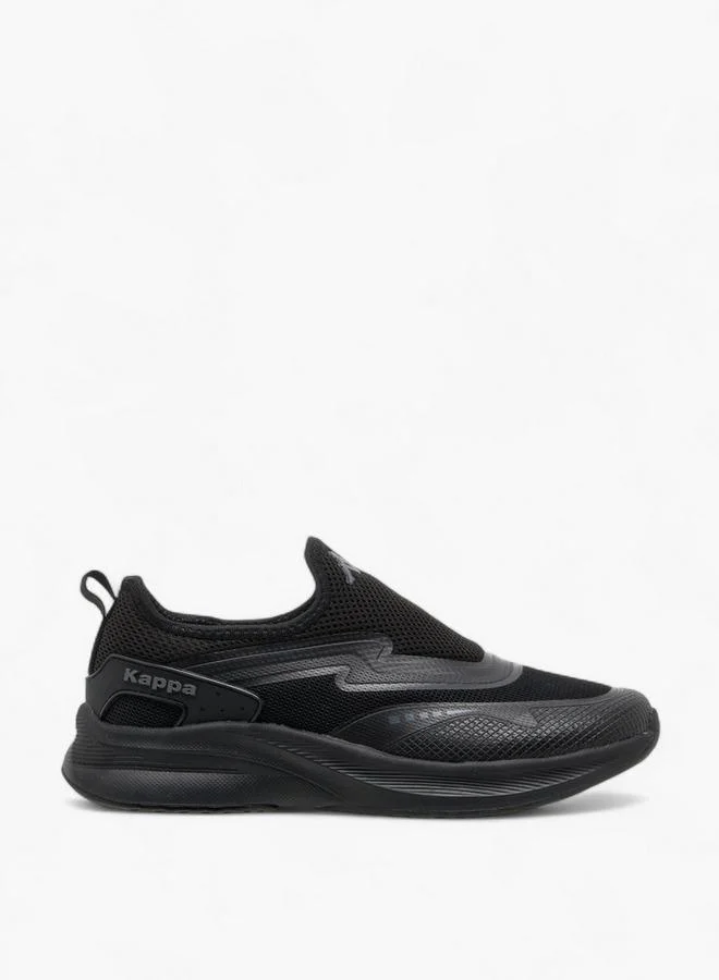 Kappa BLACK Pull Tab Detail Slip-On School Sports Shoes for Women | Best Price UAE