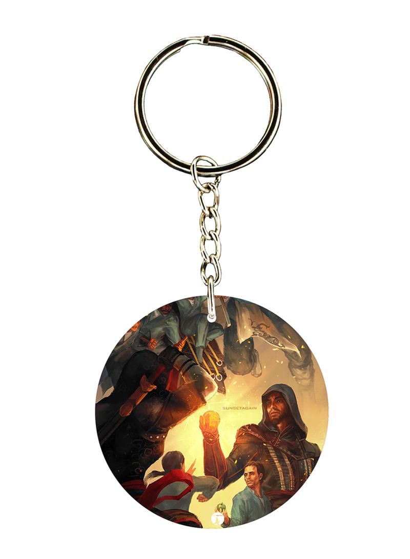 RKN Assassins Creed Printed Keychain