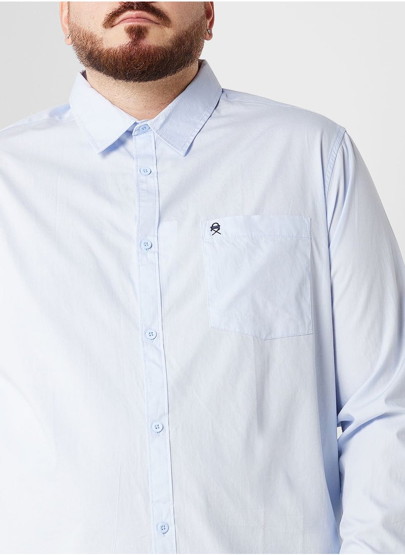 Thomas Scott - Plus Size Cotton Casual Shirt - Image 1