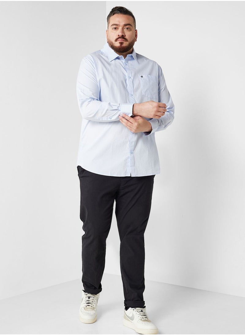 Thomas Scott - Plus Size Cotton Casual Shirt - Image 1