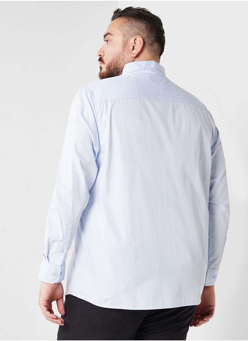 Thomas Scott - Plus Size Cotton Casual Shirt - Image 1