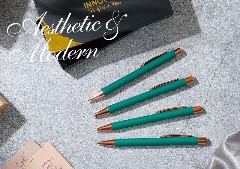 InnoBeta Mahjong Gifts for WomenMen Funny Gifts for Mahjong Lovers Ballpoint Pen Set of 4 Perfect for Birthday  Christmas - Image 3